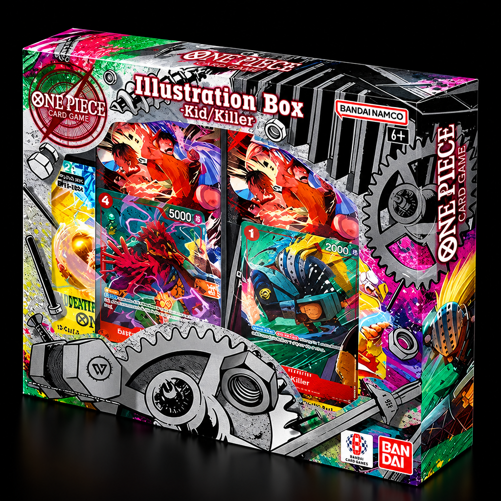 One Piece Illustration Box Kid/Killer - Sfondo Nero